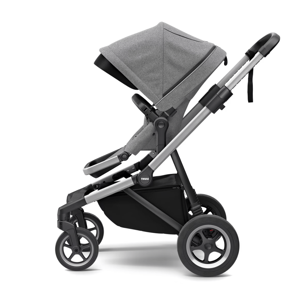 Thule Sleek Kinderwagen + WIEG - Grey Melange