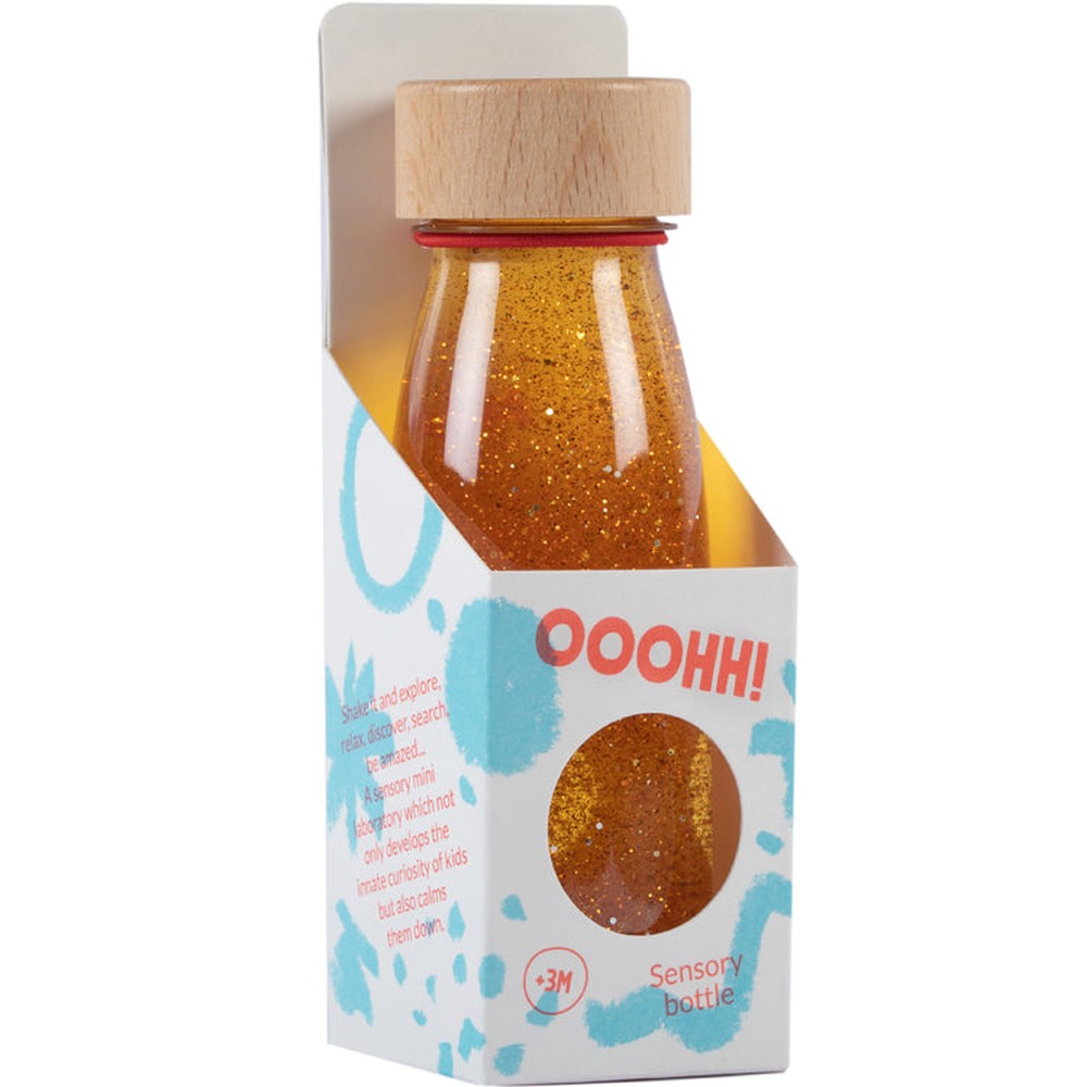 Petit Boum Sensorische Fles Float Kurkuma