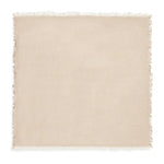Jollein Hydrofiel Wiegdeken 75x100cm Fringe Stripe - Biscuit/Ivory