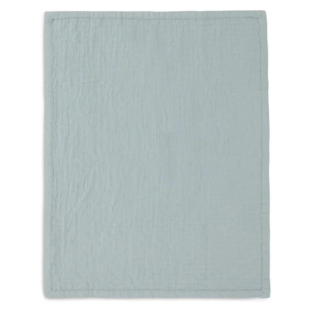 Jollein Hydrofiel Wiegdeken 75x100cm Jacquard Sea Green