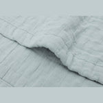 Jollein Hydrofiel Wiegdeken 75x100cm Jacquard Sea Green