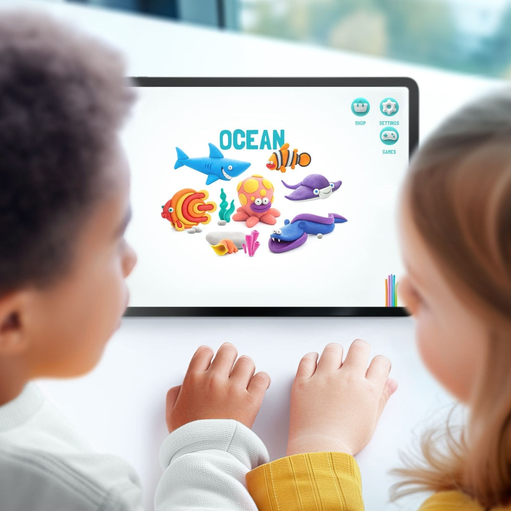Hey Clay Zelfhardende Klei Ocean - 15 potjes