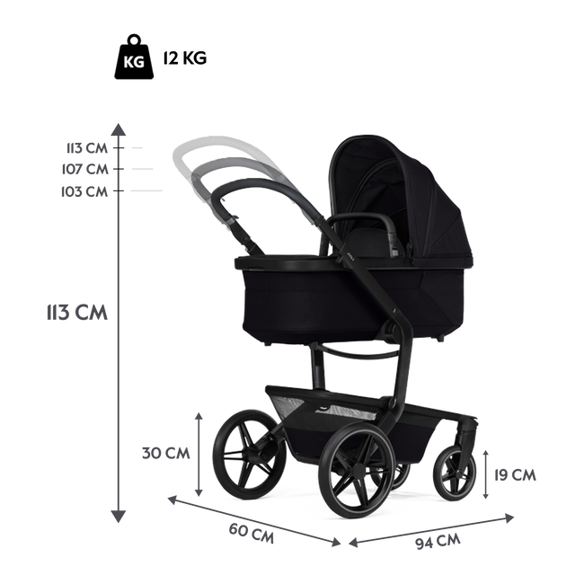 Joolz | Kinderwagen Joolz Day5 - Complete Set - Space Black