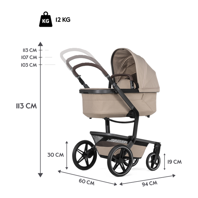 Joolz | Kinderwagen Joolz Day5 - Complete Set - Sandy Taupe