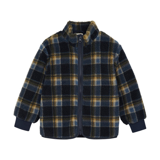 Minymo Fleece Jas - Ruiten