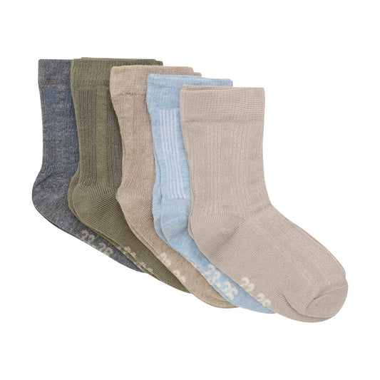Minymo 5-pack Sokken - Winter Sky