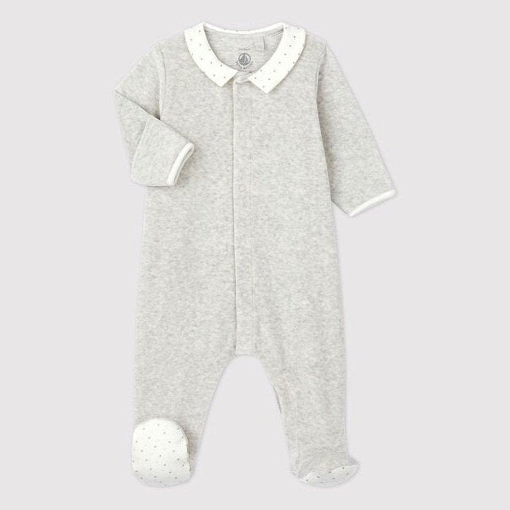 Petit Bateau | Fluwelen Kruippakje