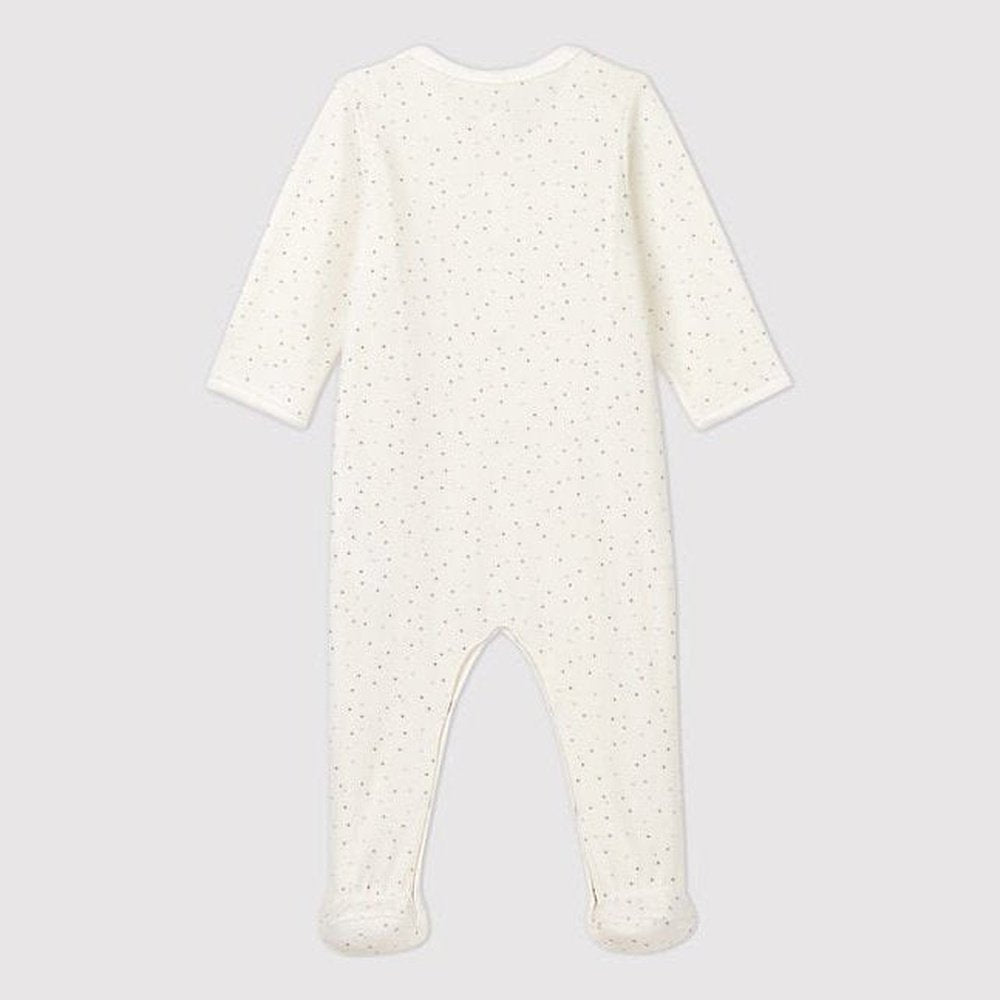 Petit Bateau | Kruippakje In Fluweel En Biokatoen