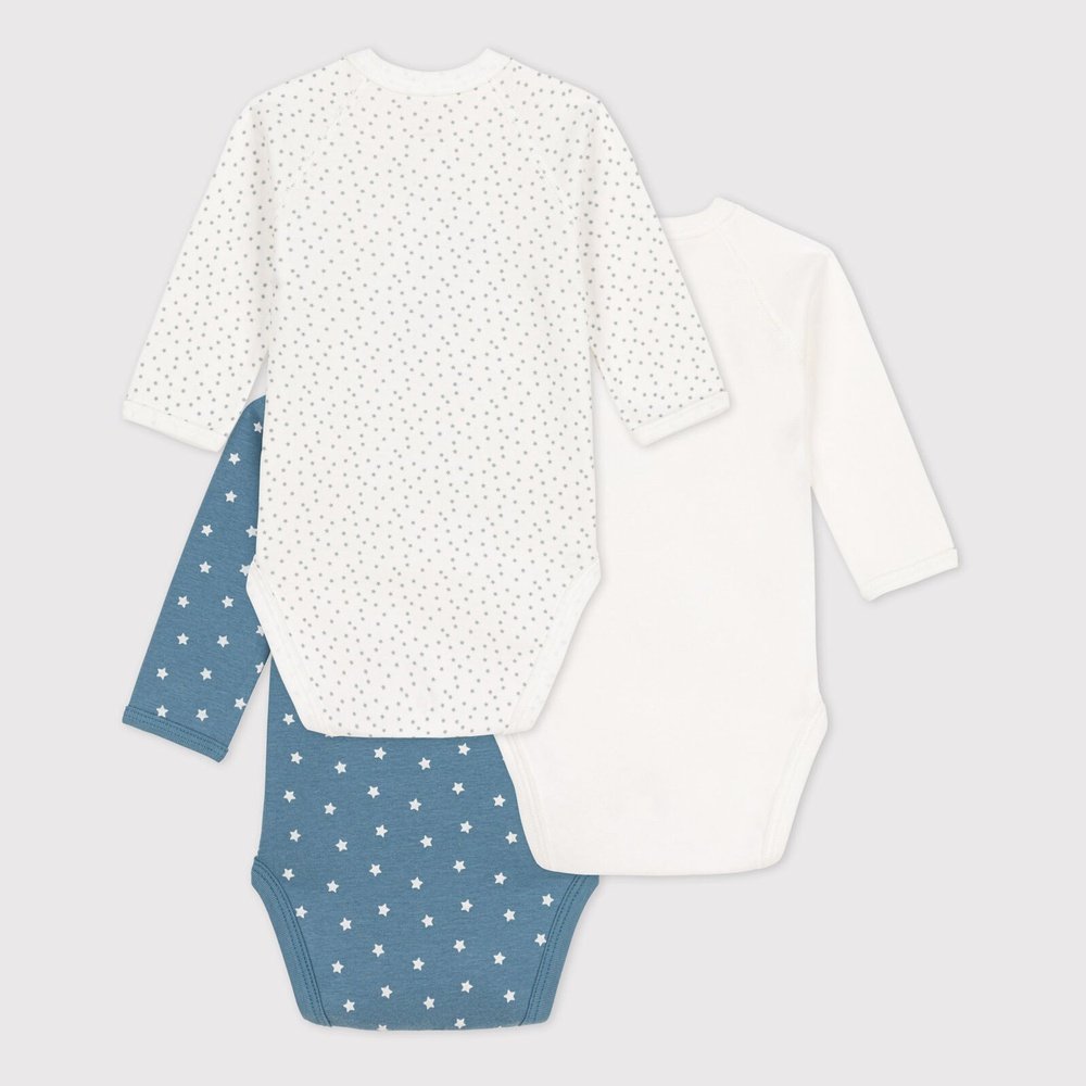 Petit Bateau | Set Van 3 Body'S Met Lange Mouwen In Bio-Katoen
