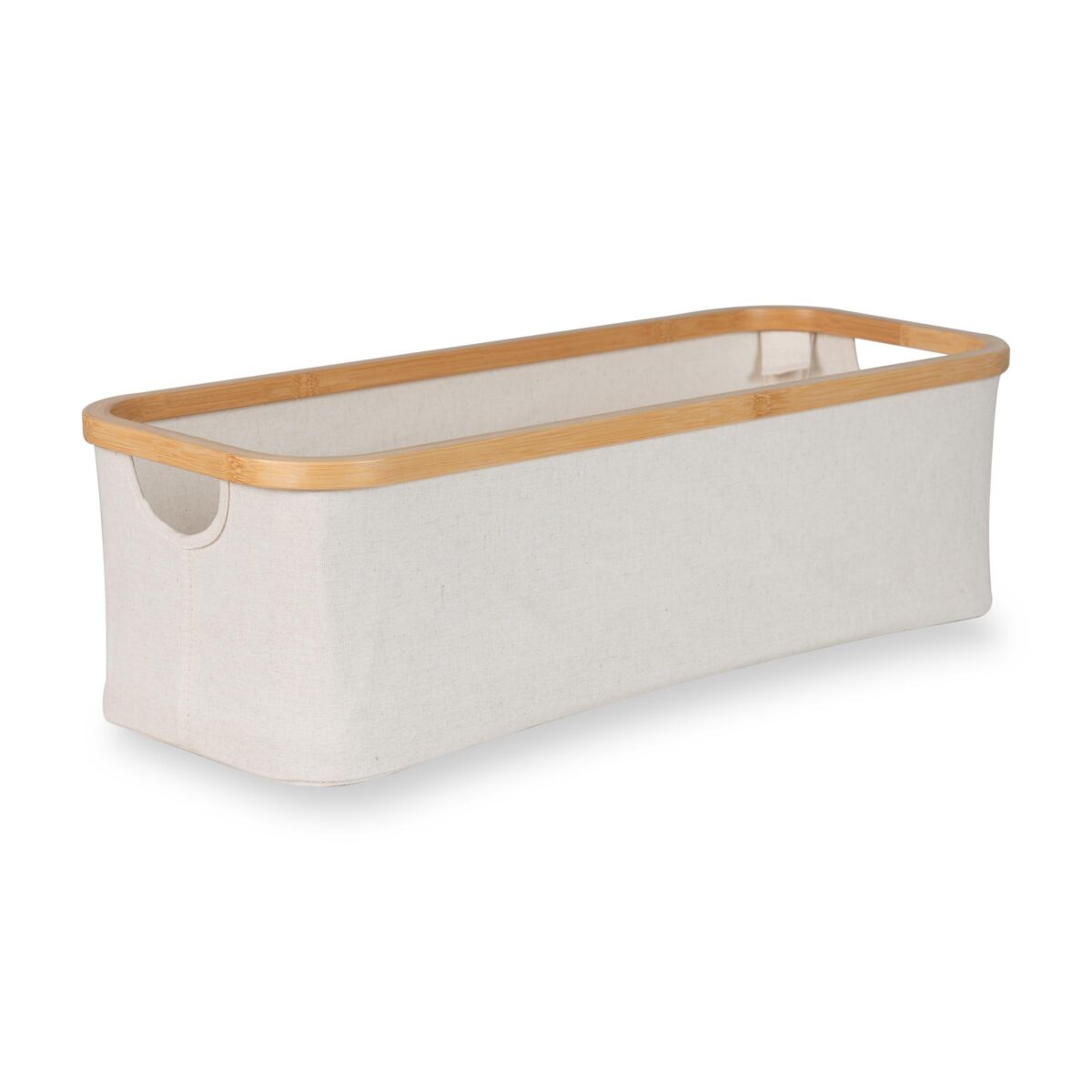 Quax - Mand XL Luiertafel - Naturel Beige - 24x60x18cm