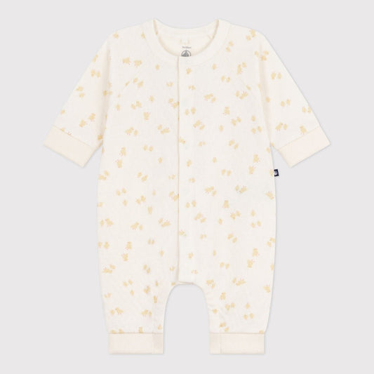 Petit Bateau Katoenen Kruippakje - Kuikentjes