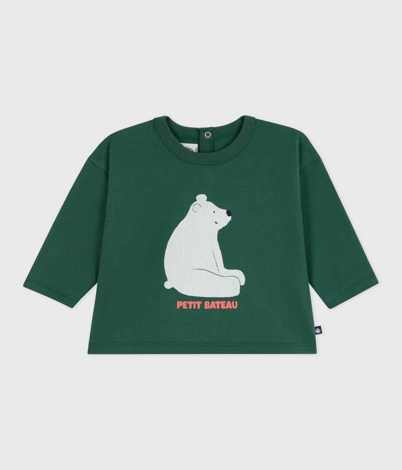 Petit Bateau T-shirt van Katoen Lange Mouwen