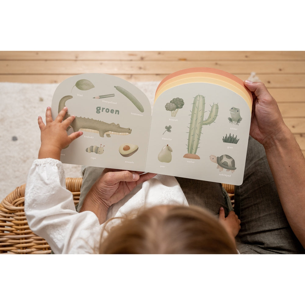 Little Dutch Kinderboek - Kleurenboek Regenboog