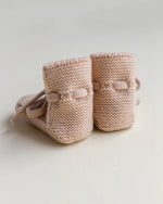 Hvid Original Booties 0-9m - Apricot
