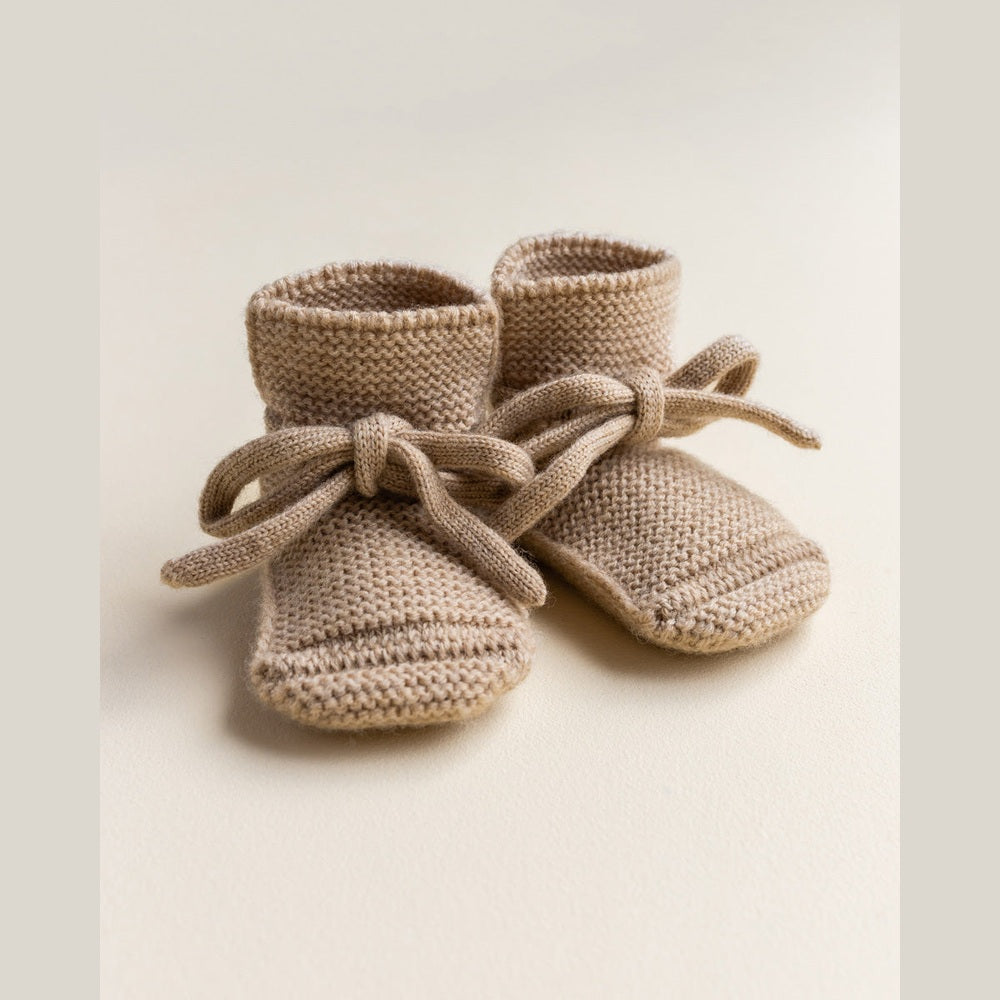 Hvid Original Booties 0-9m - Sand