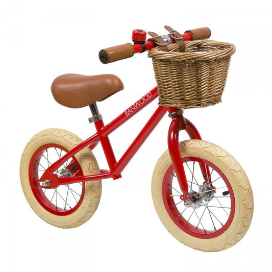 Loopfiets Vintage Red - Banwood -