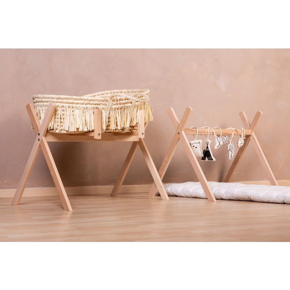 TIPI STAANDER VOOR MOSES MAND BABY GYM HOUT NATUREL