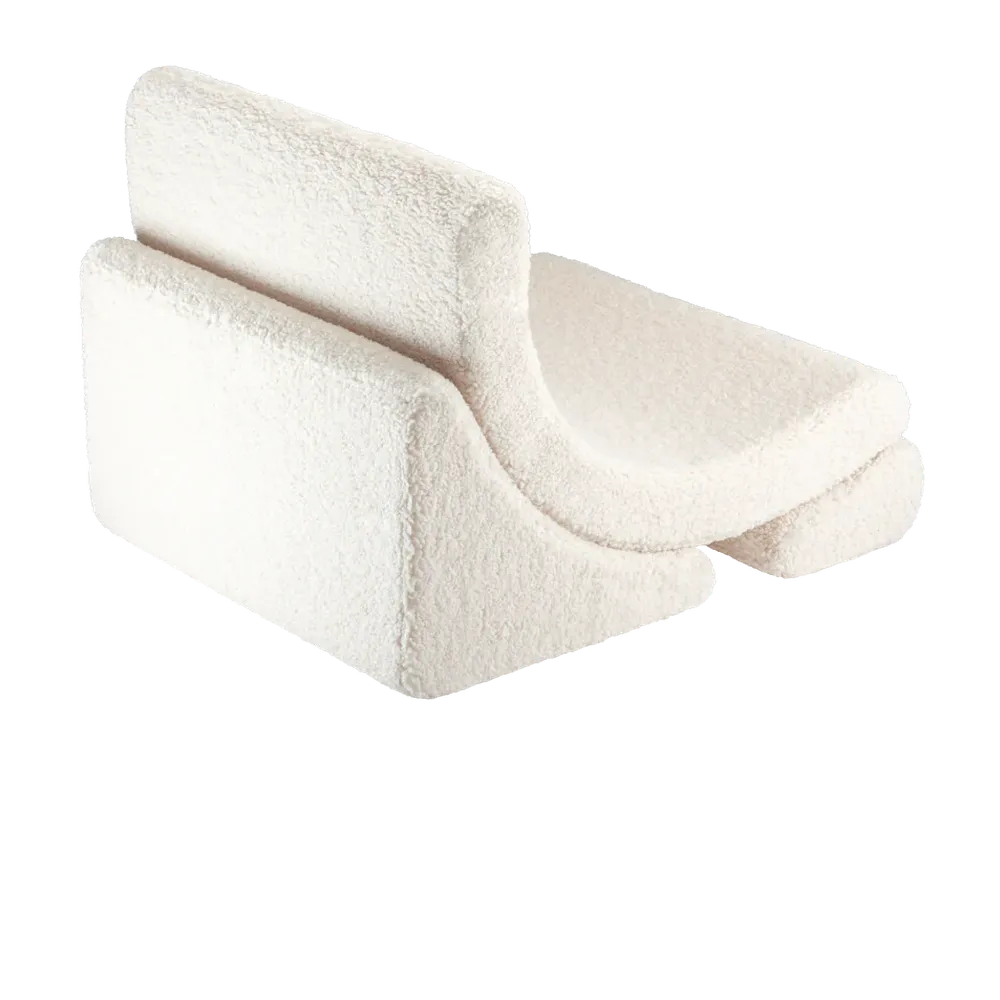 Wigiwama Ligzetel - Moon Chair - Cream White