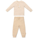 Little Dutch Tweedelige Pyjama - Natural Stripes