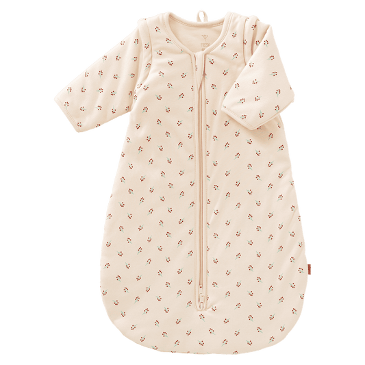 Slaapzak Winter Met Afneembare Mouwen In Interlock Berries - 2,8 Tog