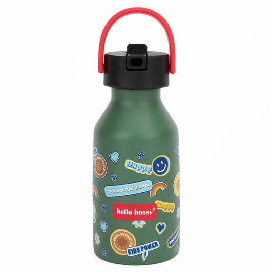 Hello Hossy Drinkfles 350 ml - Smiley