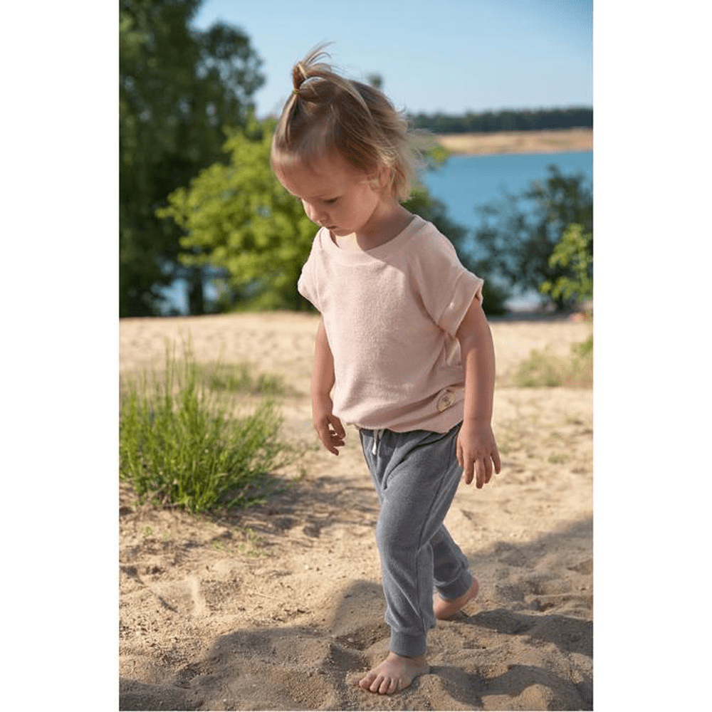 Lässig Terry Shirt - Powder Pink