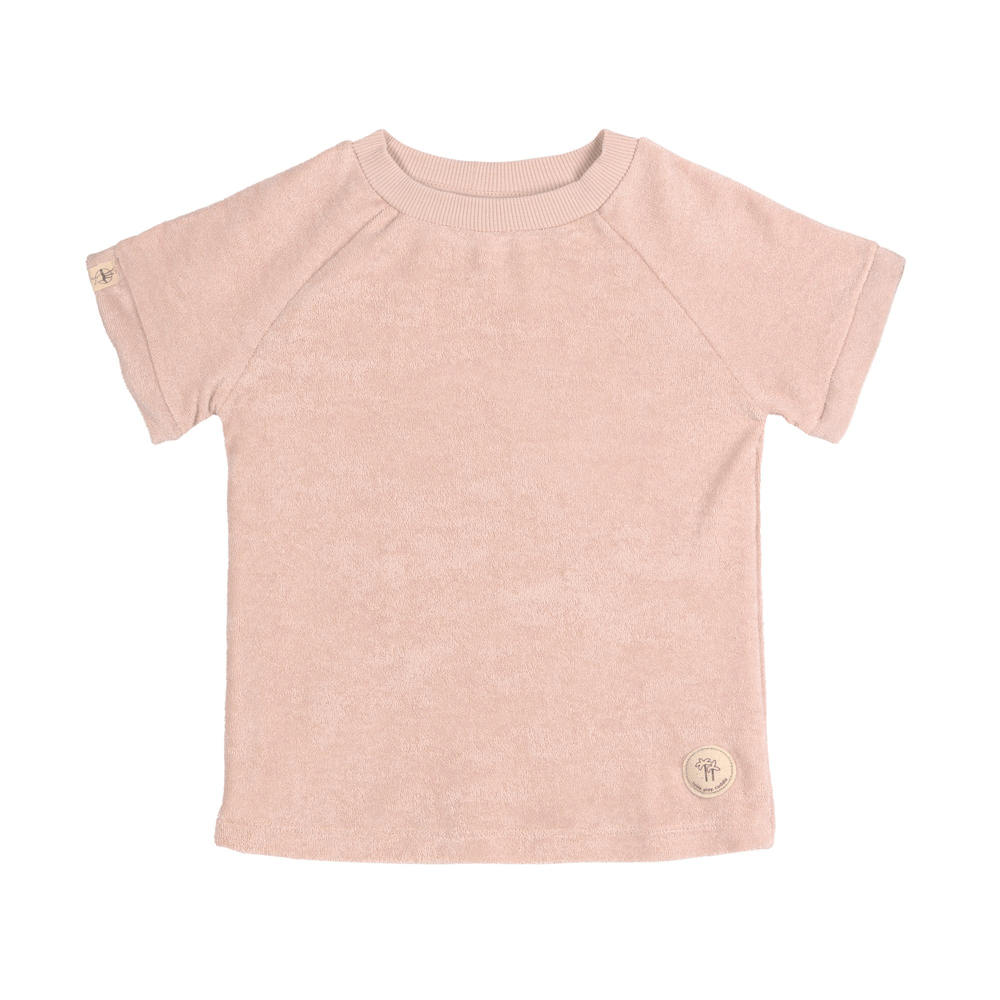 Lässig Terry Shirt - Powder Pink