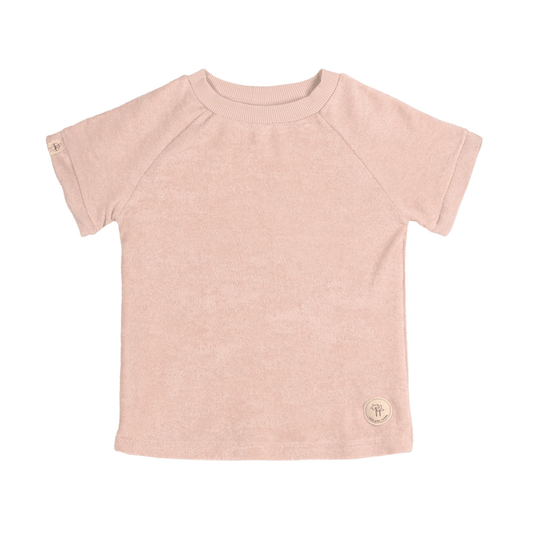 Lässig Terry Shirt - Powder Pink