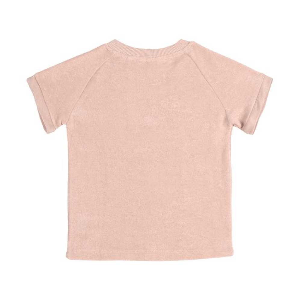 Lässig Terry Shirt - Powder Pink