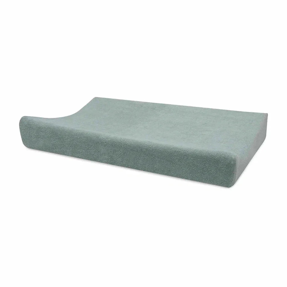 Jollein Hoes voor Aankleedkussen/Waskussen Badstof 50x70cm - Sea Green 2pack