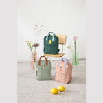 Lässig Rugzakje Mini Square Backpack Little Gang - Lemon Dark Green