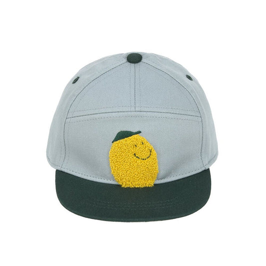 Lässig | Kids Skater Pet - Lemon Light Blue / Dark Green