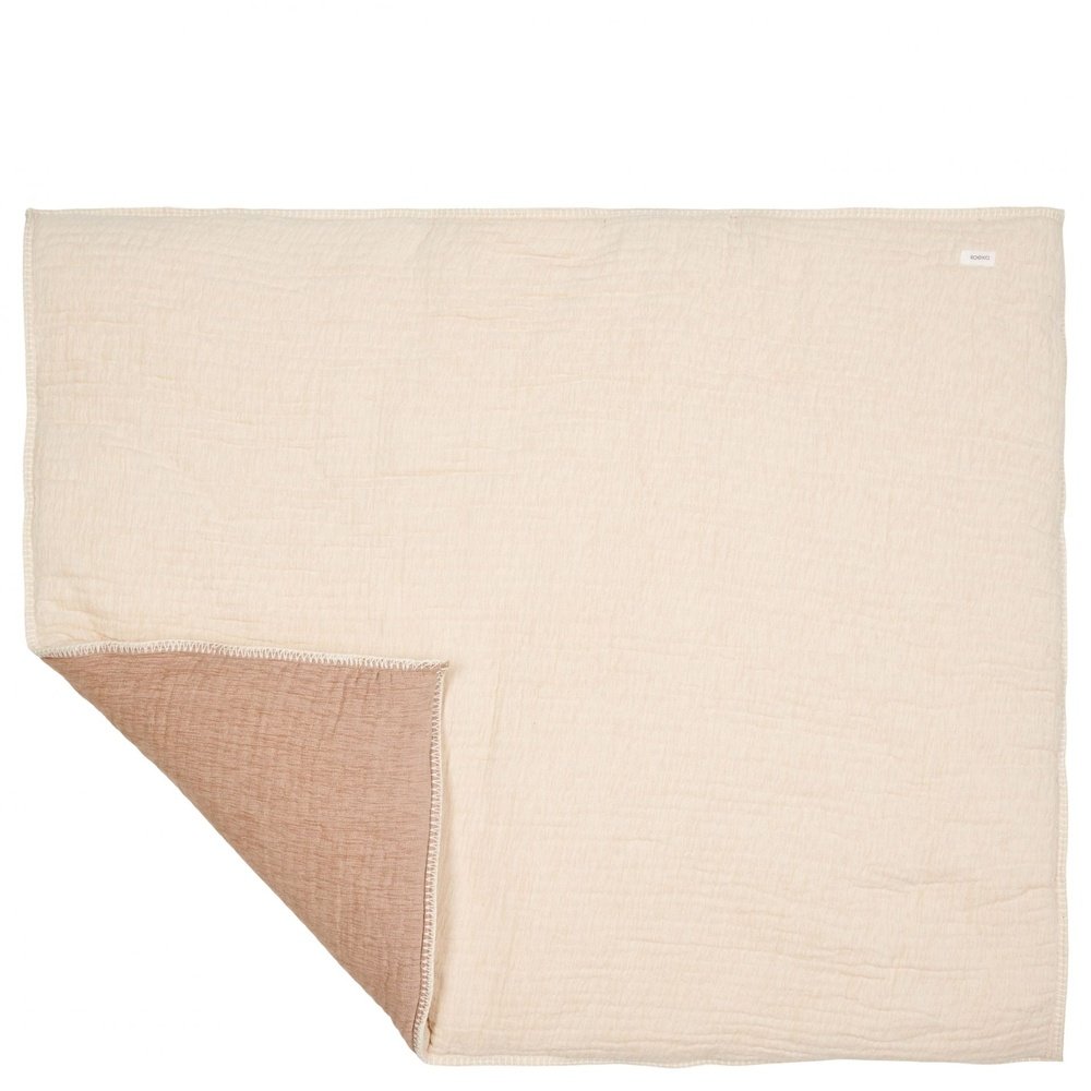 Koeka Parklegger/Boxkleed 75x95cm - Rivoli - Warm White /Caffe