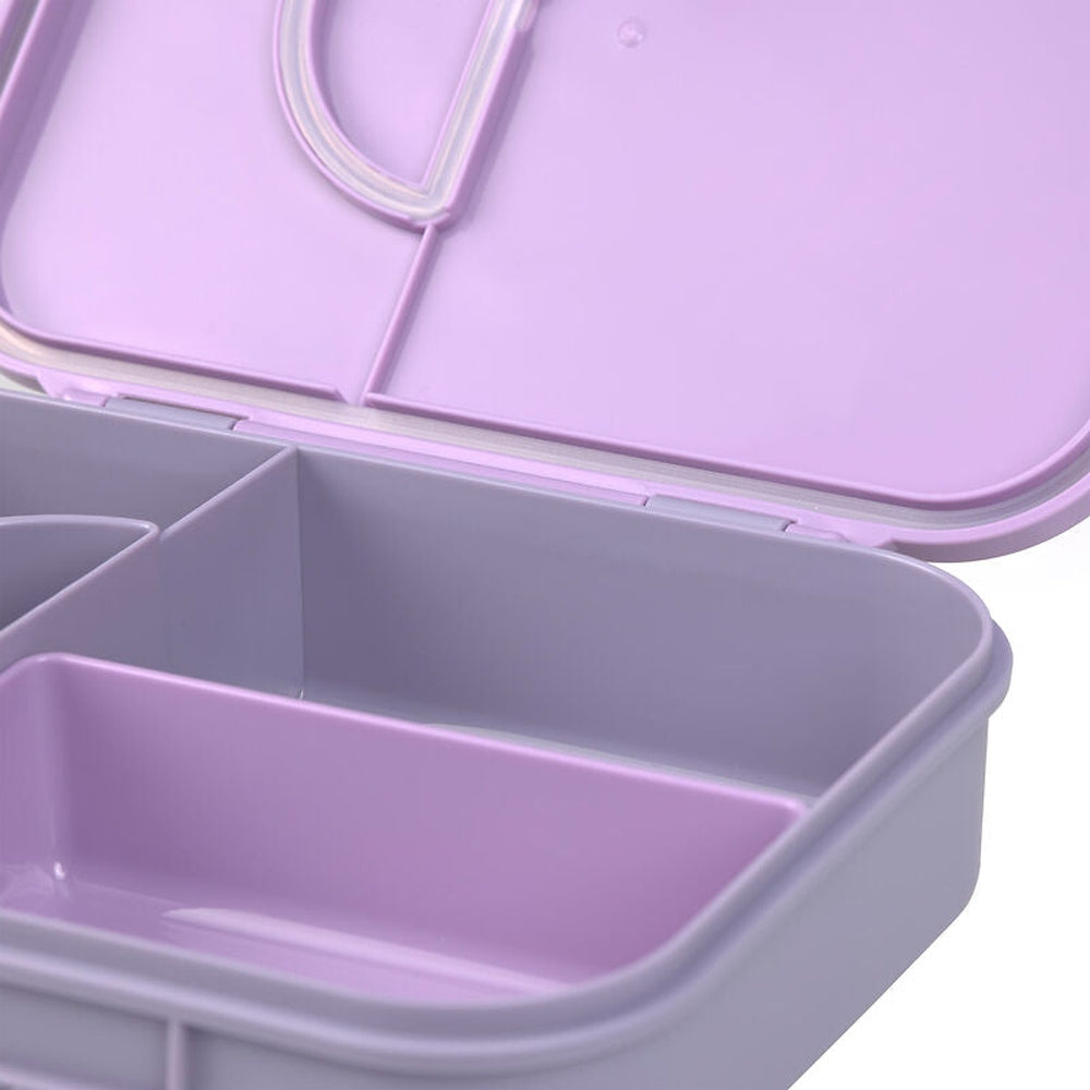 Lässig Lunchbox / Brooddoos Bento Little Gang - Heart Lilac