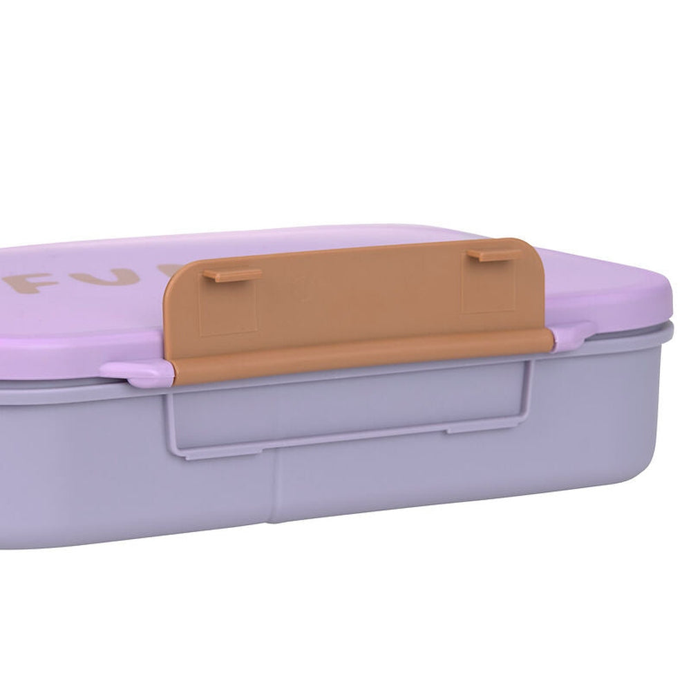 Lässig Lunchbox / Brooddoos Bento Little Gang - Heart Lilac