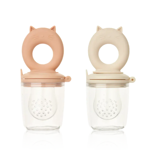 Liewood Miranda Kat Vulbare Bijtspeen - Food Feeder 2-Pack