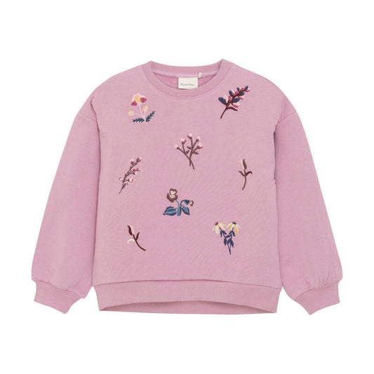 Minymo Kids Sweater Met Bloemenprint