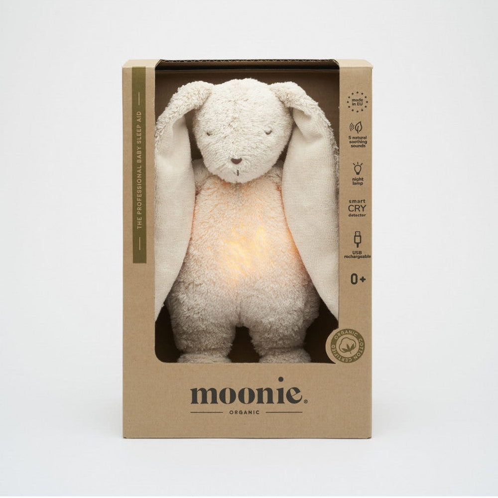 Moonie Konijn The Humming Bunny Organic - Sand Natur