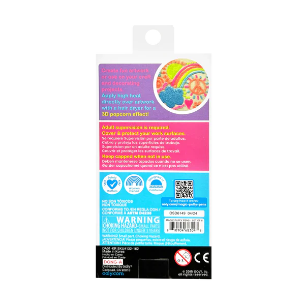 Ooly Magic Puffy Pens