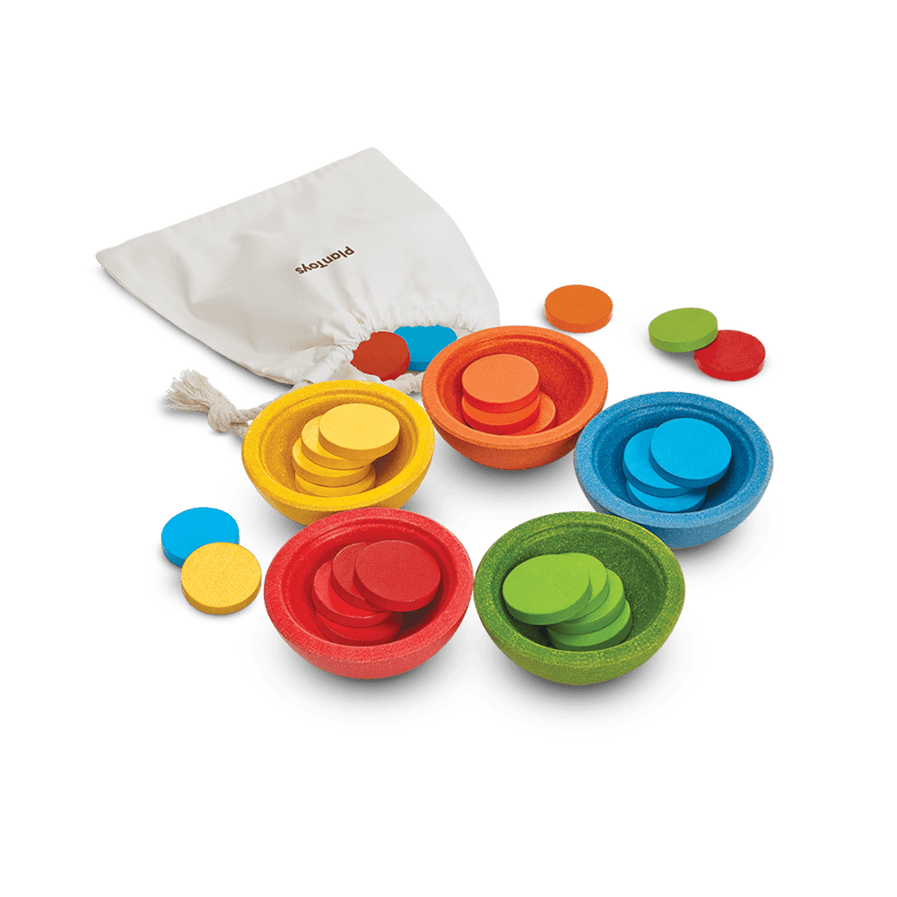 Plantoys Sort & Count Cups