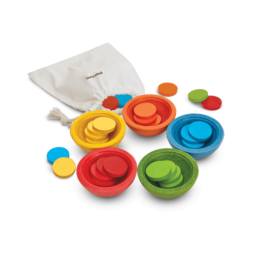 Plantoys Sort & Count Cups