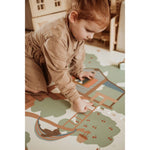 Play&Go Speeltapijt Puzzel - Eevaa 2In1 Puzzelmat/Opbergbox - Treehouse | Foam