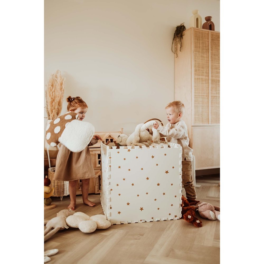 Play&Go Speeltapijt Puzzel - Eevaa 2In1 Puzzelmat/Opbergbox - Treehouse | Foam