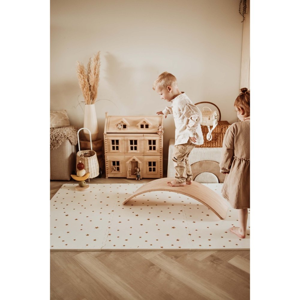 Play&Go Speeltapijt Puzzel - Eevaa 2In1 Puzzelmat/Opbergbox - Treehouse | Foam