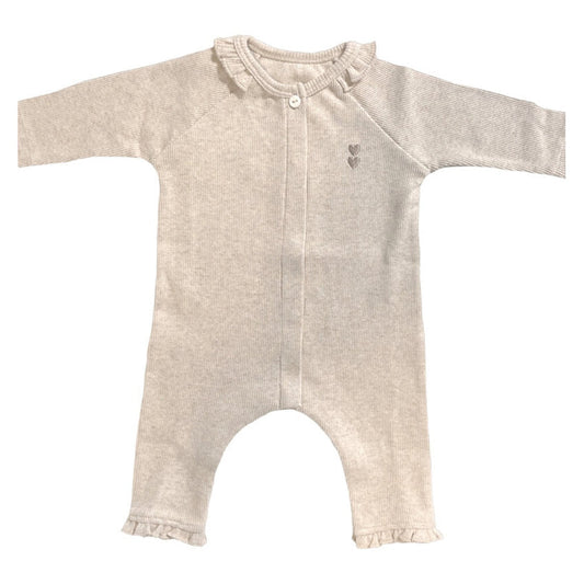 Poetree Kids Olivia Babypakje Rib - Sand