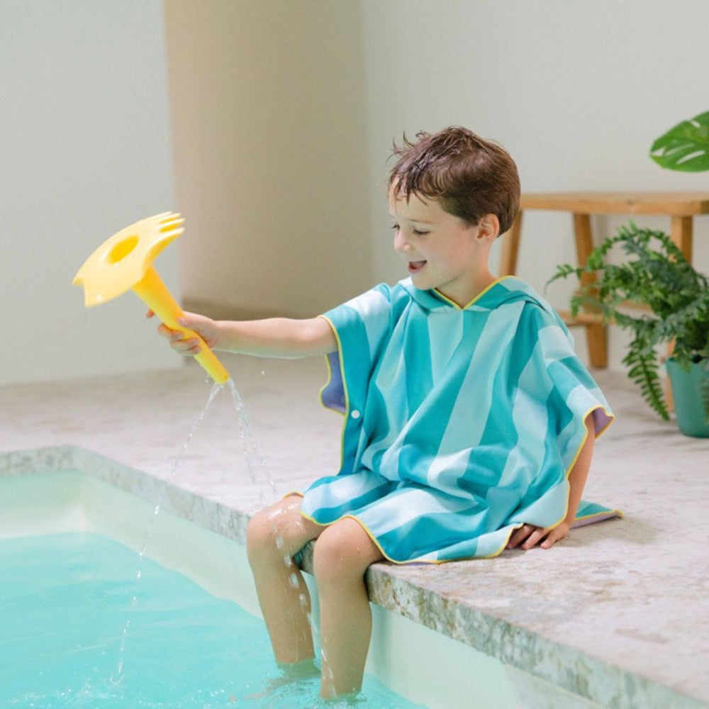Quut - Poncho Hoodie - 60x60 - Lagoon