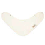 Timboo Bandana Slabbetje Dubbele Laag - Daisy White