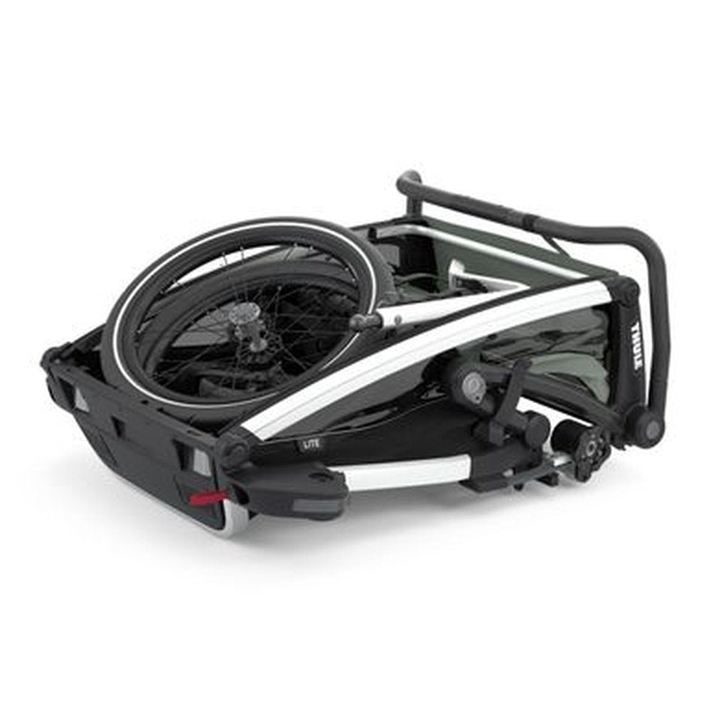 Thule Chariot Lite Double - Dubbelzits Multisport-Fietstrailer - Agave Groen