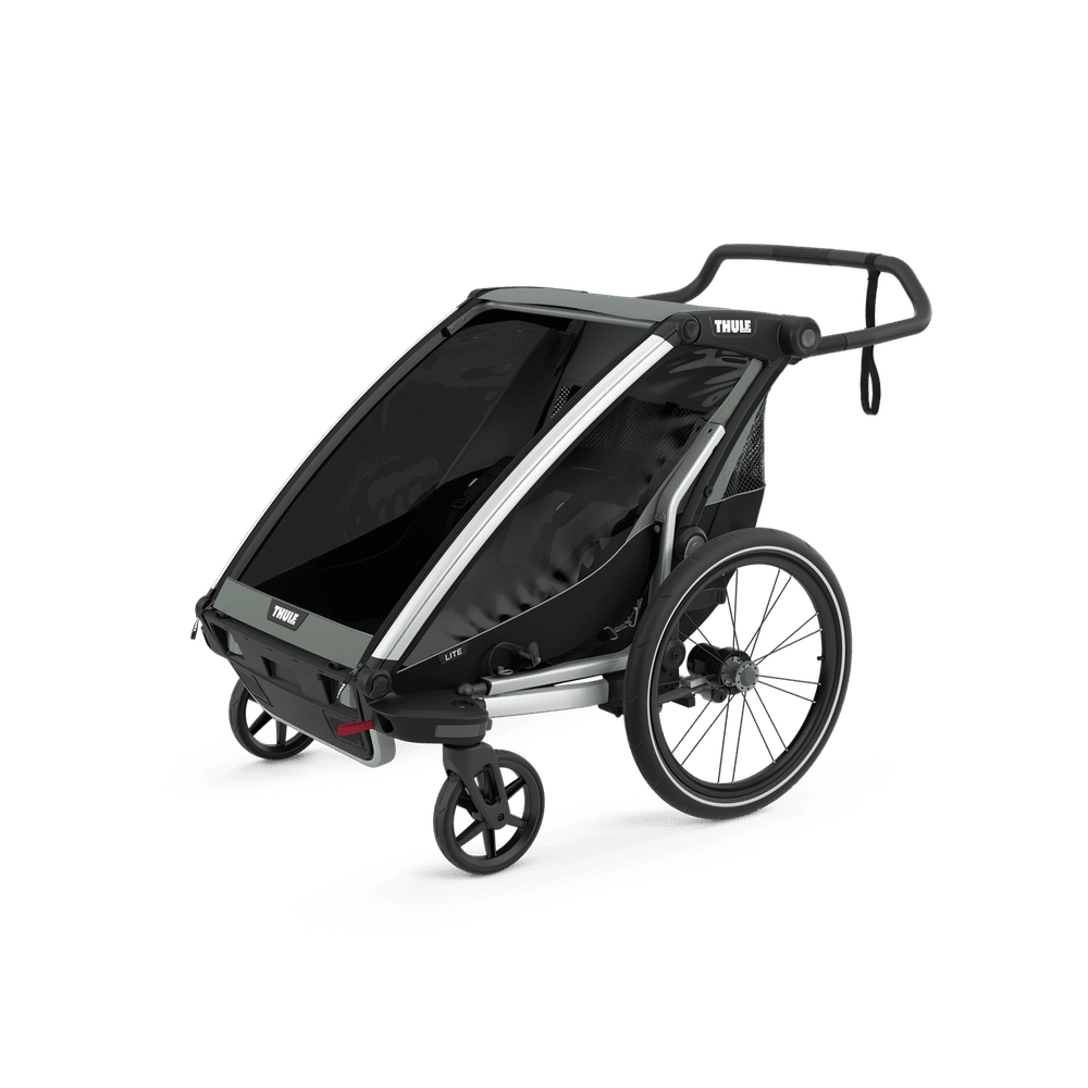 Thule Chariot Lite Double - Dubbelzits Multisport-Fietstrailer - Agave Groen