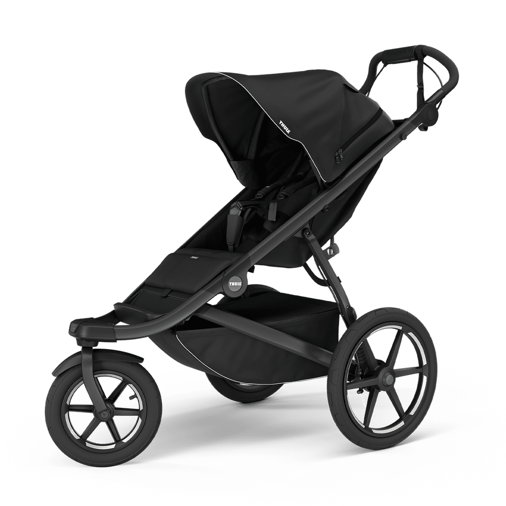 Kinderwagen all-terrain - Thule Urban Glide 3 - 2 in 1 Bundle Urban Glide + Bassinet - Black On Black